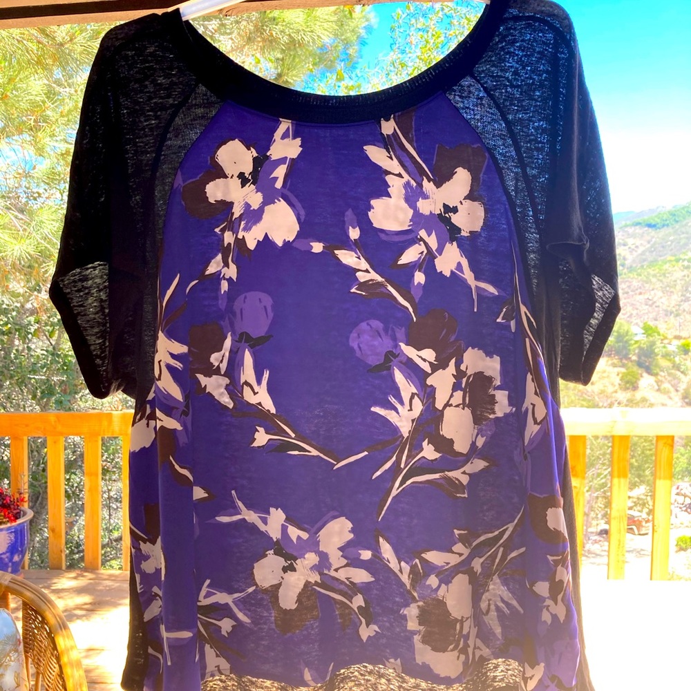 Lovely flowered top